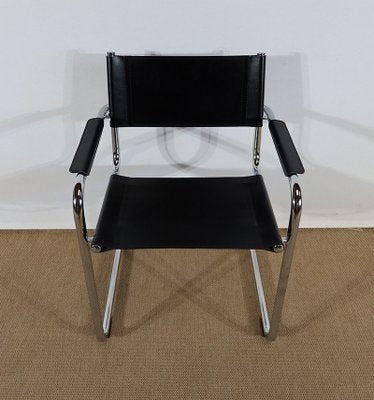 Leather Armchairs, 1970, Set of 2-RVK-1240055