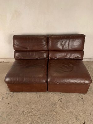 Leather Armchairs, 1970s, Set of 2-VQM-583171