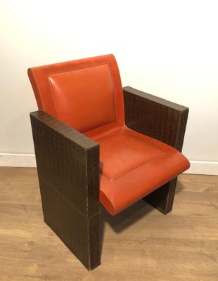 Leather Armchairs, 1970s, Set of 2-BA-1642911