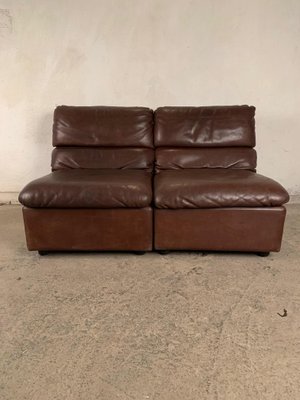 Leather Armchairs, 1970s, Set of 2-VQM-583171