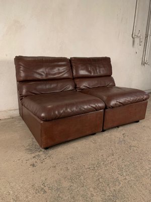 Leather Armchairs, 1970s, Set of 2-VQM-583171