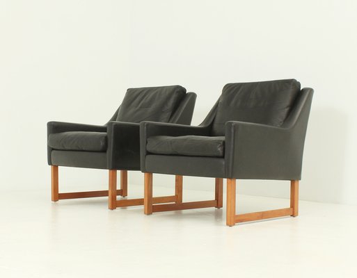 Leather Armchairs by Rudolf Bernd Glatzel for Kill International, 1960s, Set of 2-UB-1797233