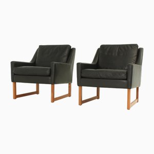 Leather Armchairs by Rudolf Bernd Glatzel for Kill International, 1960s, Set of 2-UB-1797233