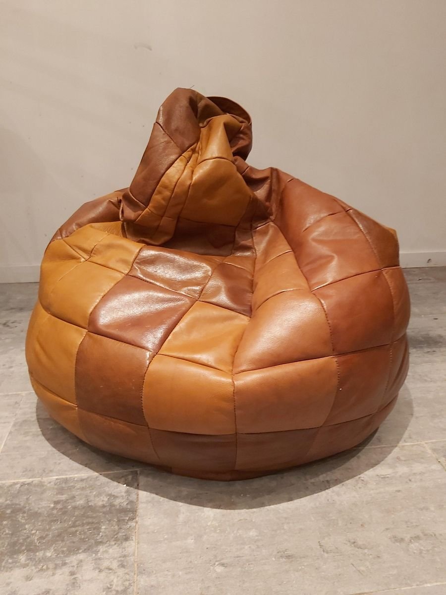 Leather Bean Bag from de Sede, 1970s