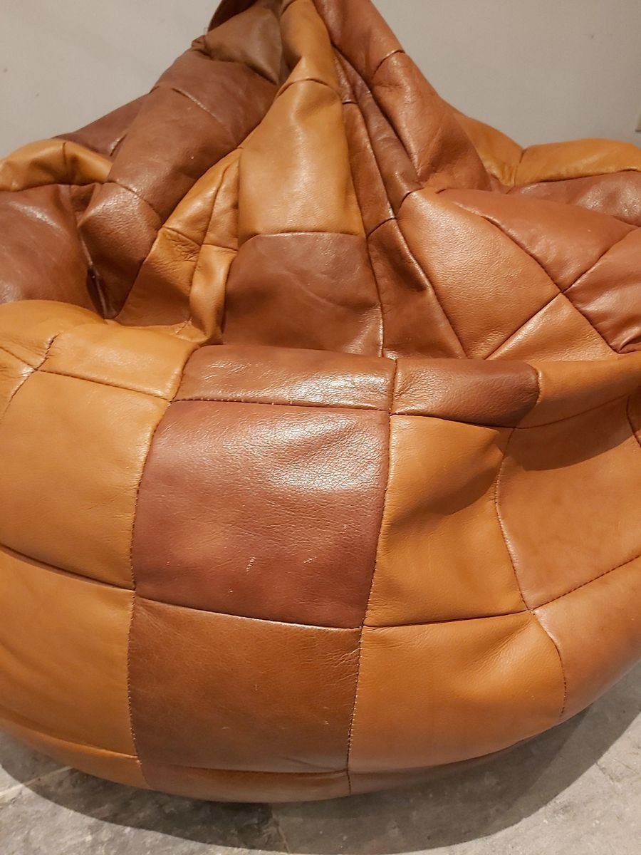 Leather Bean Bag from de Sede, 1970s