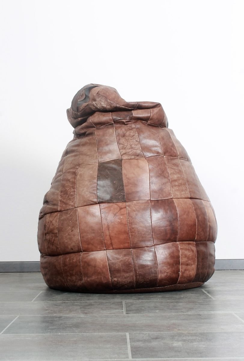 Leather Bean Bag from de Sede, 1970s