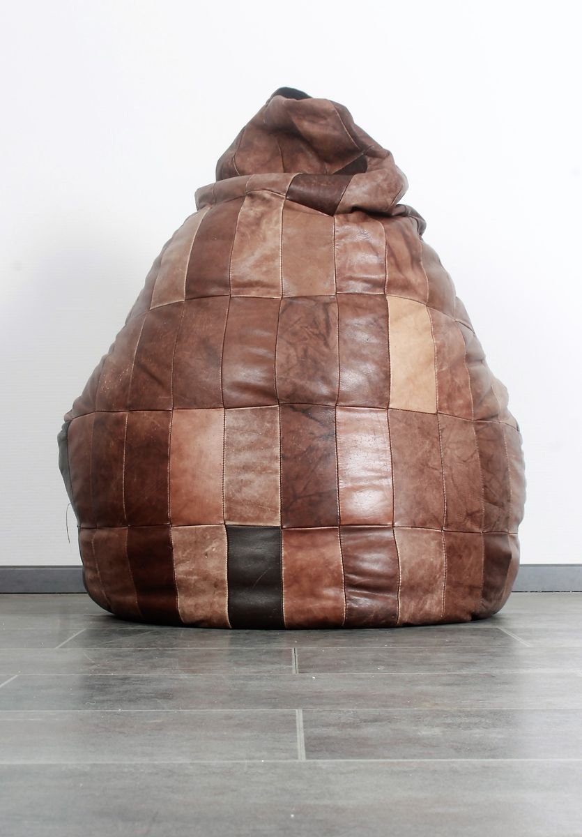 Leather Bean Bag from de Sede, 1970s