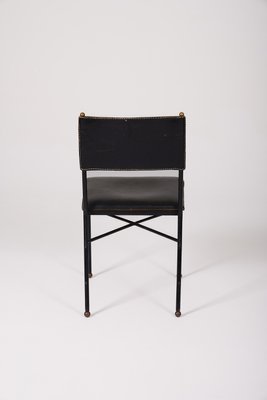 Leather Chair by Jacques Adnet-QAC-2035062