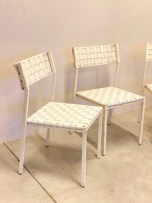 Leather Chairs, 1980s, Set of 4-NPC-1095749