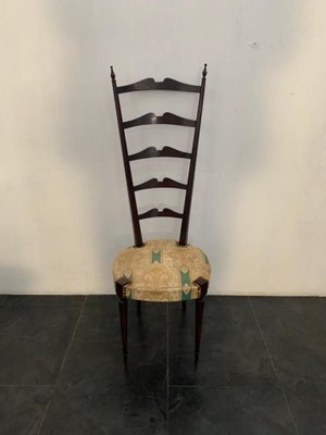 Leather Chiavarina Dining Chair, 1950s-IJR-858051