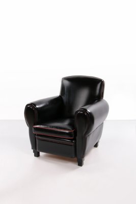 Leather Club Chair from La Lounge Atelier, 1980s-EZZ-1449767