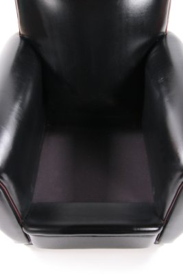 Leather Club Chair from La Lounge Atelier, 1980s-EZZ-1449767