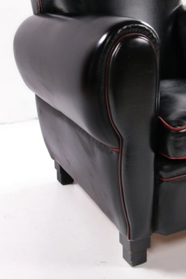 Leather Club Chair from La Lounge Atelier, 1980s-EZZ-1449767