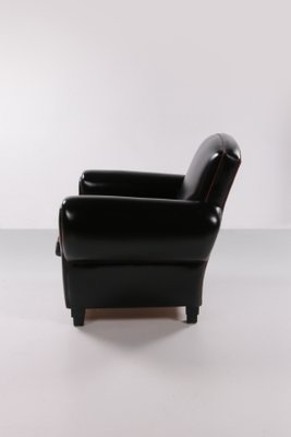 Leather Club Chair from La Lounge Atelier, 1980s-EZZ-1449767