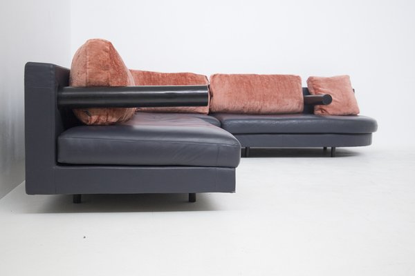 Leather Corner Sofa by Antonio Citterio for B&b Italia-RCE-1323956