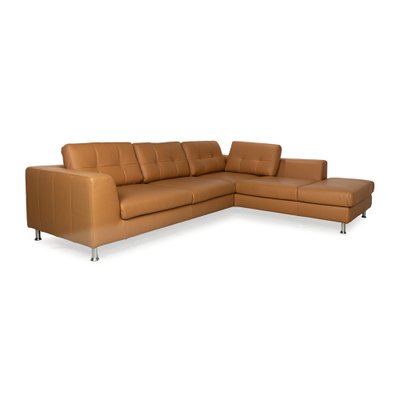 Leather Corner Sofa by Ewald Schillig-RQW-2041464