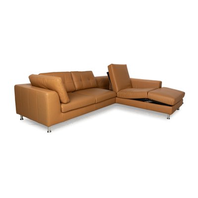 Leather Corner Sofa by Ewald Schillig-RQW-2041464