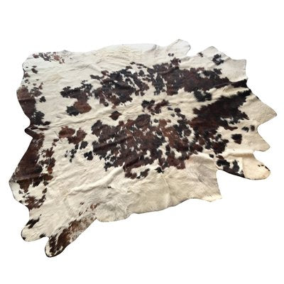 Leather Cowhide Rug, Italy, 1970s-BVG-996687