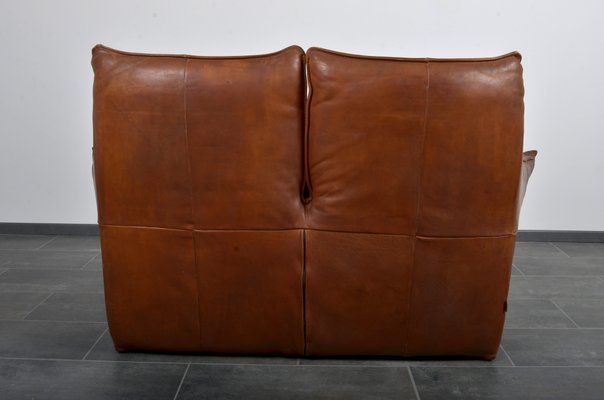 Leather Denver 2-Seat Bench by Gerard van den Berg for Montis, 1970s-IV-846323