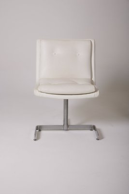 Leather Desk Armchair by Raphael Raffel, 1970s-QAC-2021150