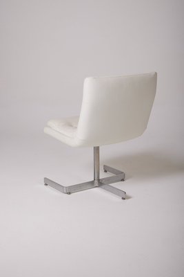 Leather Desk Armchair by Raphael Raffel, 1970s-QAC-2021150