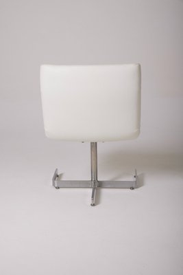 Leather Desk Armchair by Raphael Raffel, 1970s, Set of 8-QAC-2021152