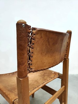 Leather Dining Chairs, 1960s, Set of 6-BW-1799764