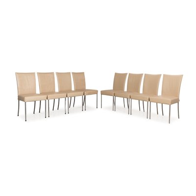 Leather Dining Chairs by Bert Plantagie, Set of 8-RQW-2016676