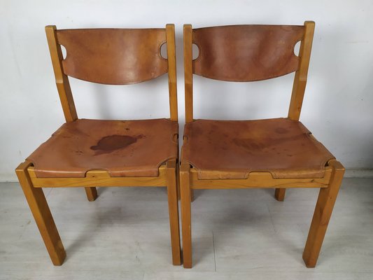 Leather Dining Chairs, Set of 2-EAD-1445105