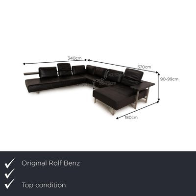 Leather Dono 6100 Corner Sofa from Rolf Benz-RQW-1793235