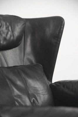 Leather DS-23 Wing Chair by Franz Josef Schulte for de Sede, 1980s-ZAA-779838