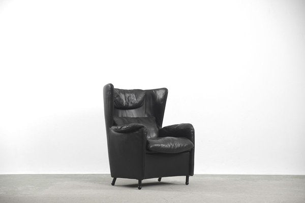 Leather DS-23 Wing Chair by Franz Josef Schulte for de Sede, 1980s-ZAA-779838