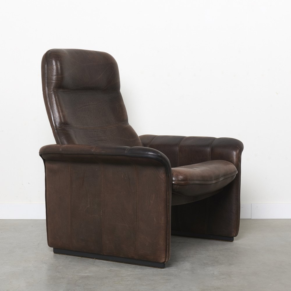 Leather Ds50 Lounge Chair from de Sede, 1985