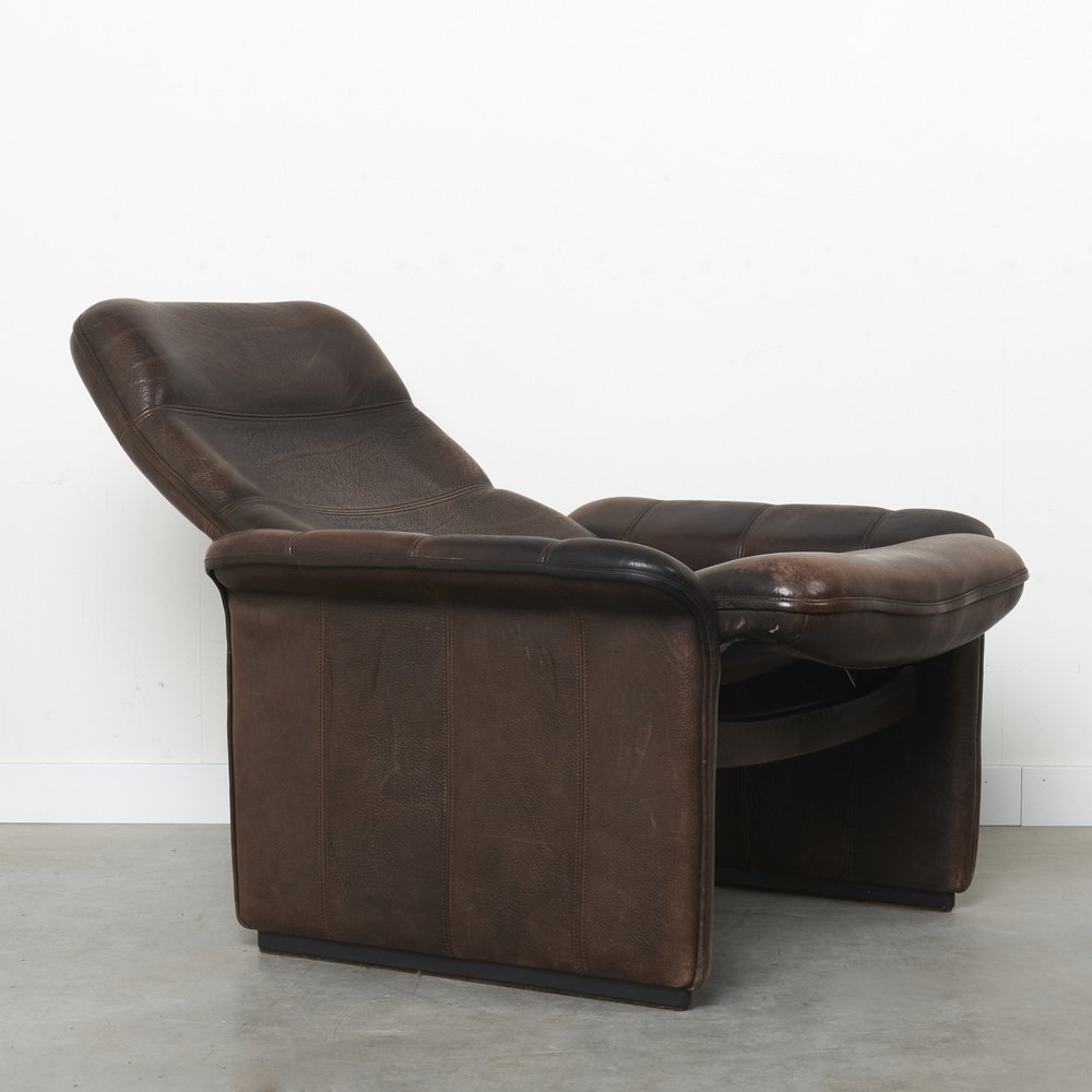 Leather Ds50 Lounge Chair from de Sede, 1985