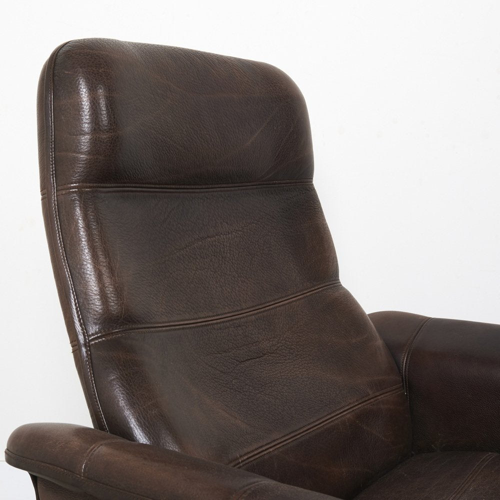 Leather Ds50 Lounge Chair from de Sede, 1985