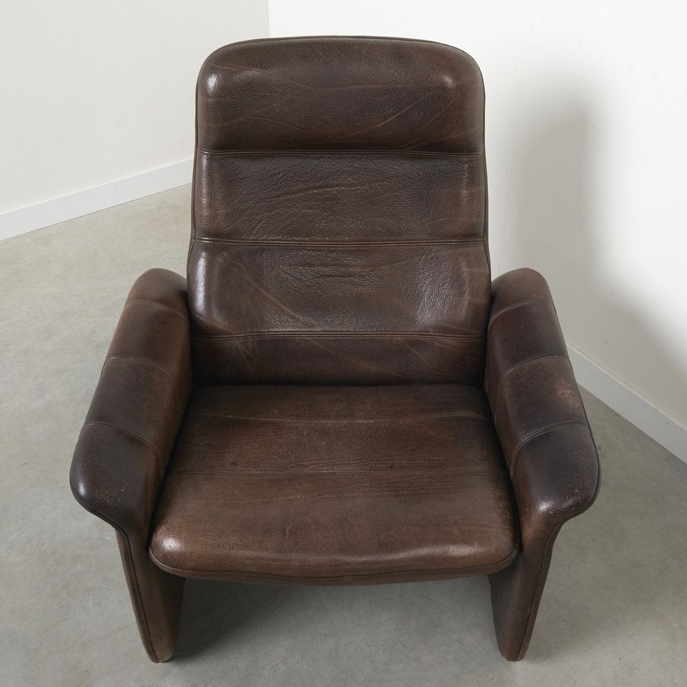 Leather Ds50 Lounge Chair from de Sede, 1985