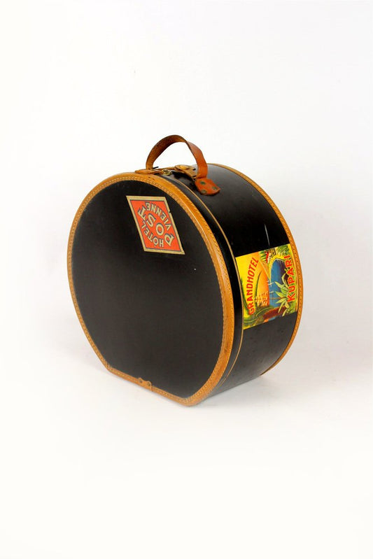 Leather Hat Box, 1920s