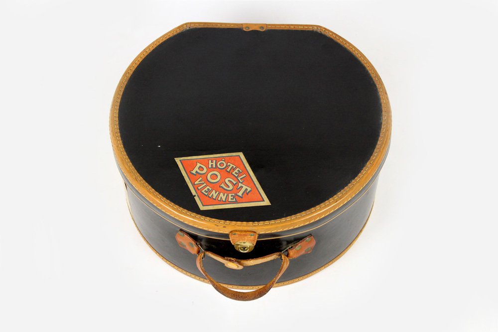 Leather Hat Box, 1920s