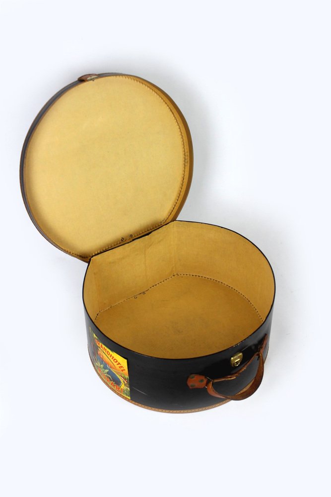 Leather Hat Box, 1920s