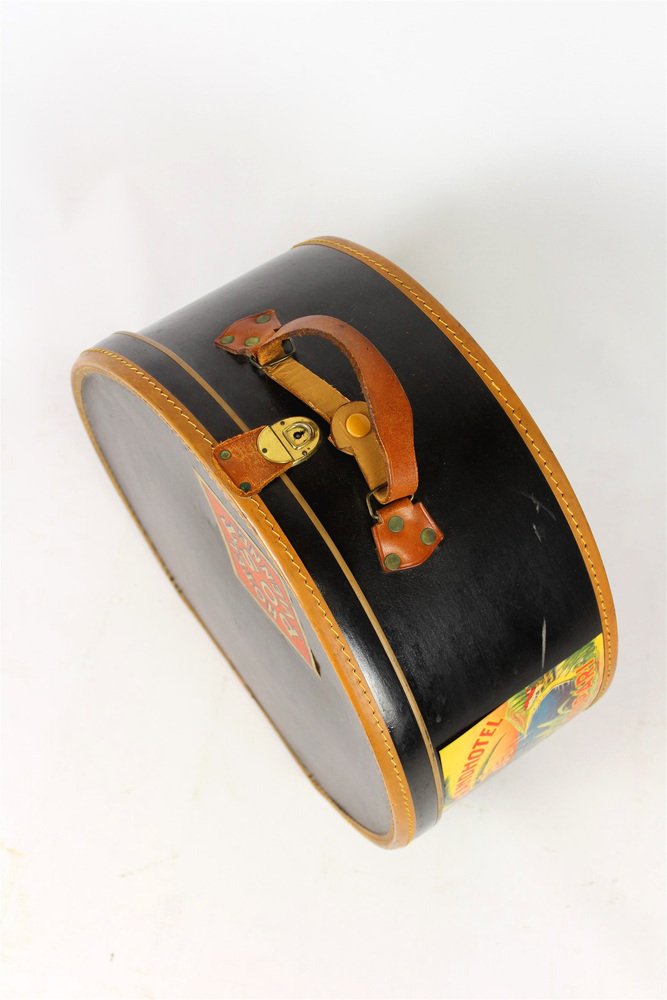 Leather Hat Box, 1920s