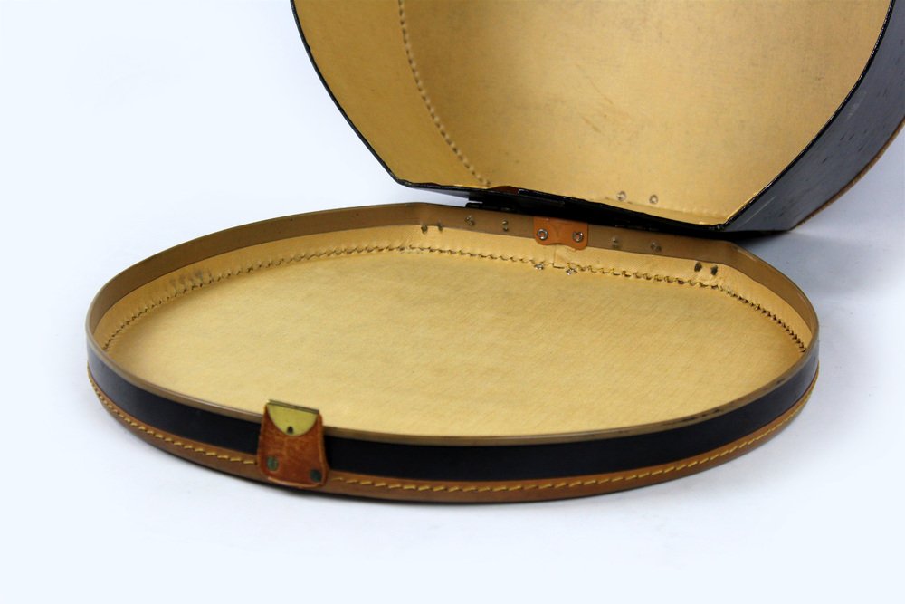 Leather Hat Box, 1920s