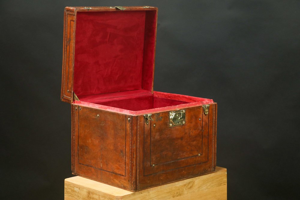 Leather Hat Trunk, 1920s