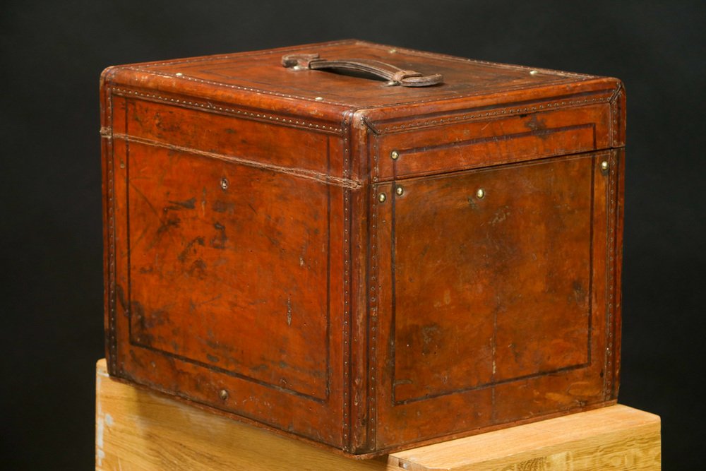 Leather Hat Trunk, 1920s