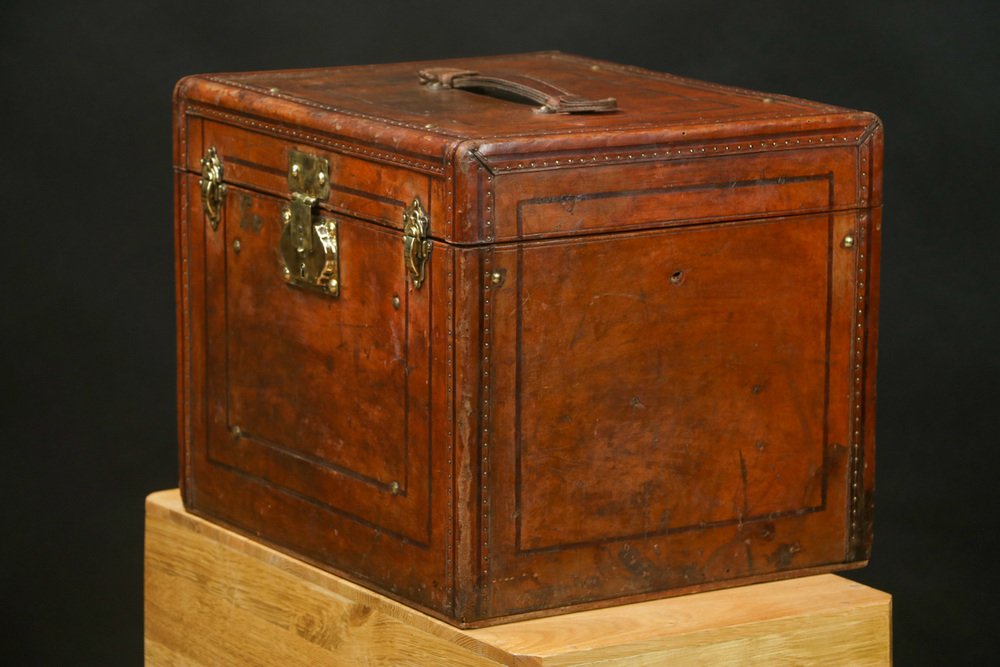 Leather Hat Trunk, 1920s