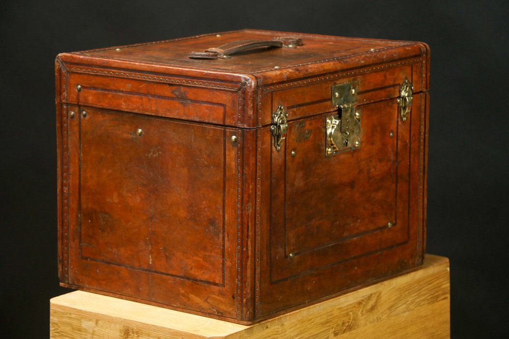 Leather Hat Trunk, 1920s