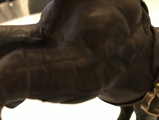 Leather Horse Figurine, 1950s-WQQ-1162417