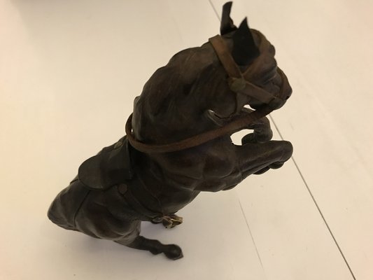 Leather Horse Figurine, 1950s-WQQ-1162417