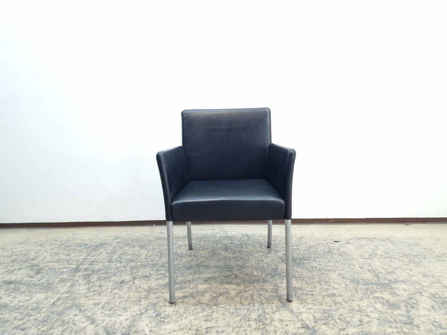 Leather Jason 1410 Armchairs from Walter Knoll, Set of 4