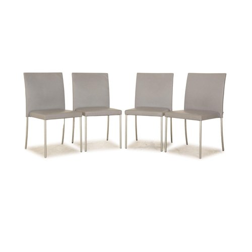 Leather Jason Lite Chairs from Walter Knoll / Wilhelm Knoll, Set of 4