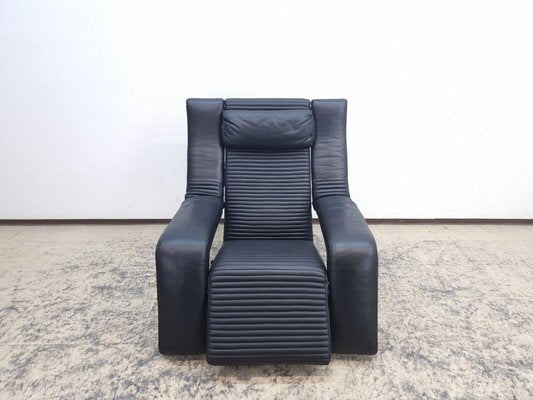 Leather Kilkis Lounge Chair by Tittina Ammannati for Brunati, 1980s-BVM-1422989